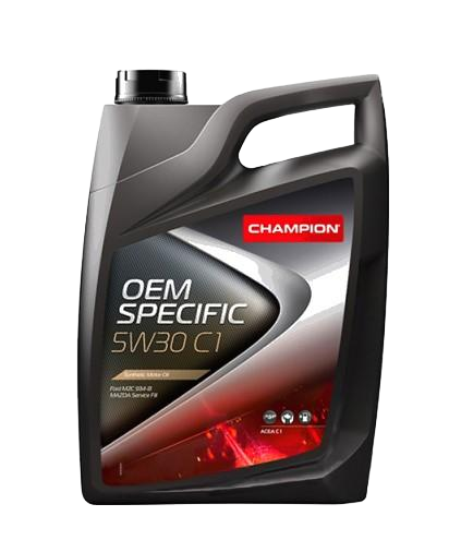 Моторное масло Champion OEM Specific 5W30 C1, 4л